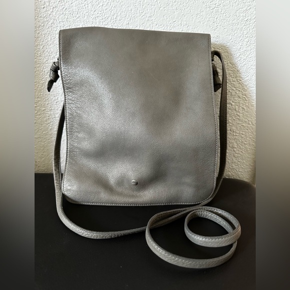 Eileen Fisher Handbags - Eileen Fisher Minimal Dark Gray Crossbody Bag